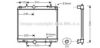 AVA QUALITY COOLING PE2274 Radiator, engine cooling